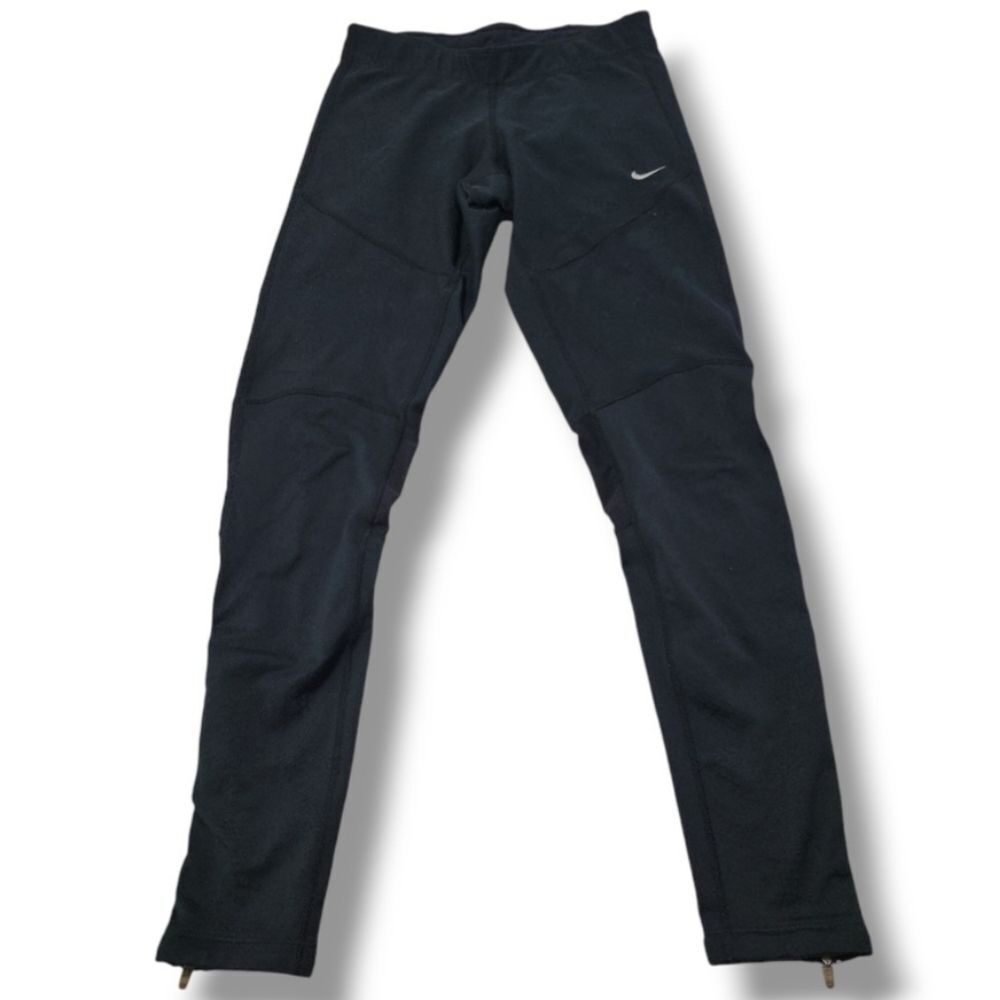 Nike Pants Size XS W25"xL28" Nike Dri-Fit Running Pants Leggings Athletic Black
